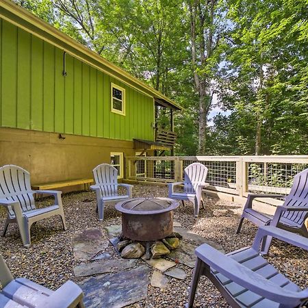 Charming Maggie Valley Getaway With Fire Pit! Kültér fotó
